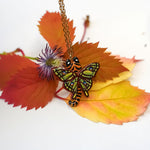 Tiger with butterfly wings pendant