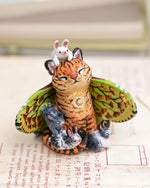 Tigerfly witch Bunnies figurine