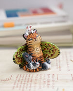 Tigerfly witch Bunnies figurine