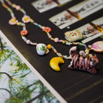 Tiger - necklace with charms