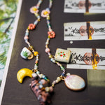 Tiger - necklace with charms