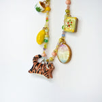 Tiger - necklace with charms