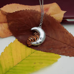 Tiger on the Moon pendant