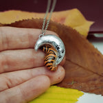 Tiger on the Moon pendant