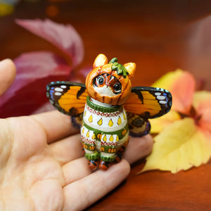 Tiger with butterfly wings - Pumpkin Lover