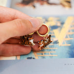 Tigers earrings