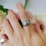 Sterling Silver Tiger signet