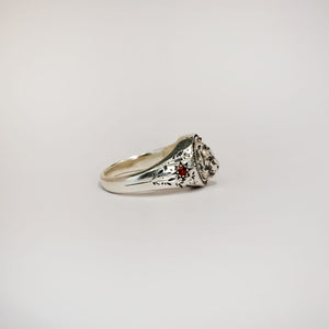 Sterling Silver Tiger signet