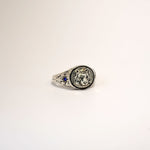 Sterling Silver Tiger signet
