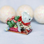 Triceratops the Christmas deliverer