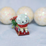 Triceratops the Christmas deliverer