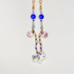 Triceratops with corn flowers