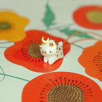 Triceratops with the Moon pendant