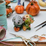Triceratops Skeleton&Frankenstein figurine