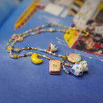 Triceratops - necklace with charms