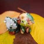 Triceratops Skeleton&Frankenstein figurine