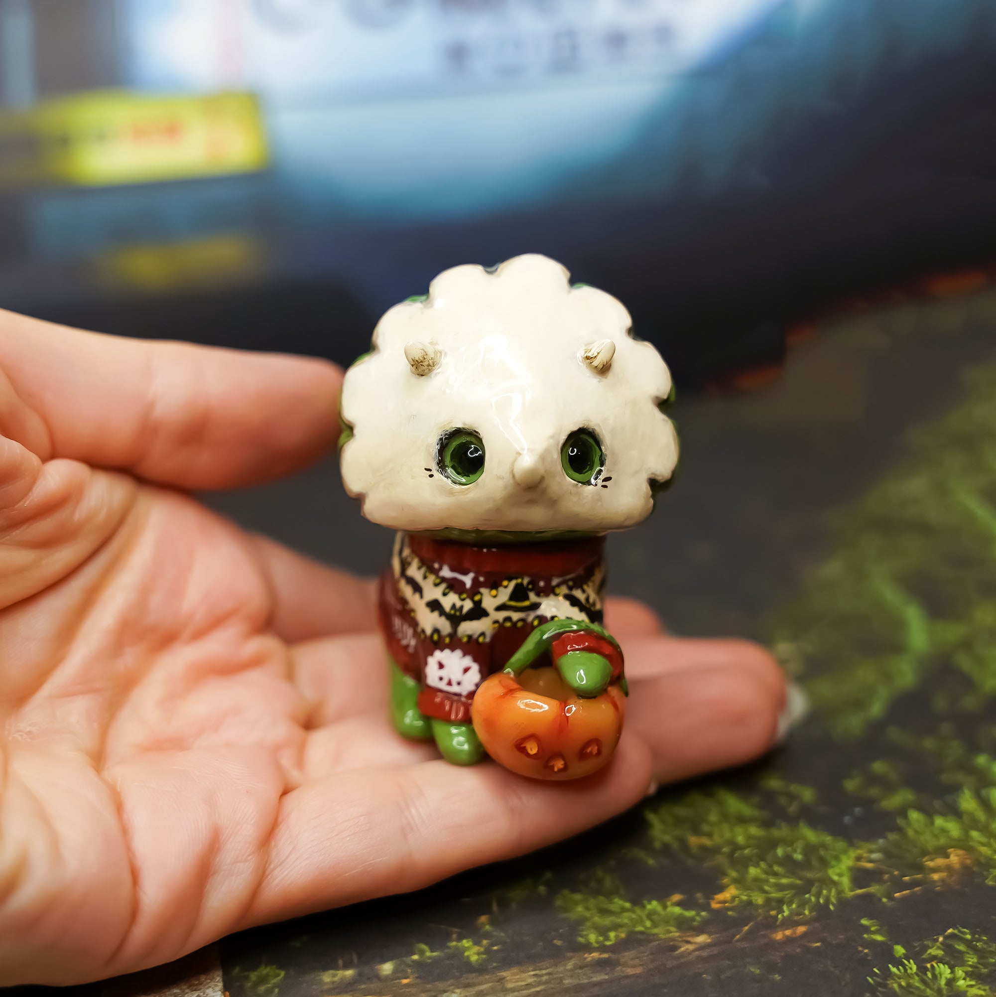 Halloween triceratops