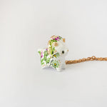 Violetratops pendant