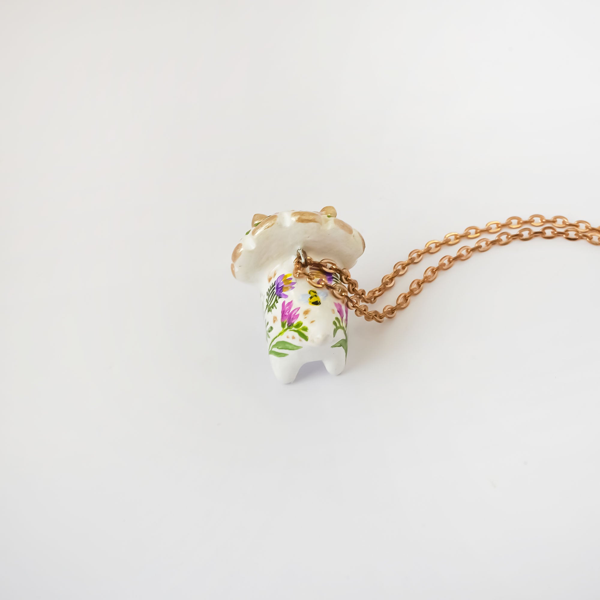 Violetratops pendant