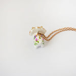 Violetratops pendant