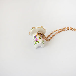 Violetratops pendant