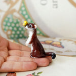 Weasel in the meadow
