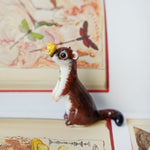 Weasel in the meadow