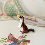 Weasel in the meadow
