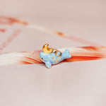 Whale with the Moon pendant