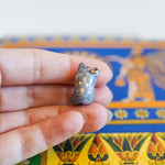 Wolf with a star pendant