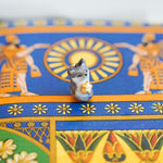 Wolf with a star pendant