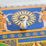 Wolf with a star pendant