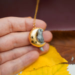 Wolf on the Moon pendant