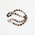 Petrified wood necklace
