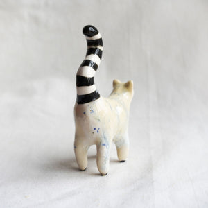 Ceramic lemur figurine
