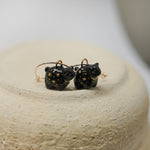 Moon bears earrings