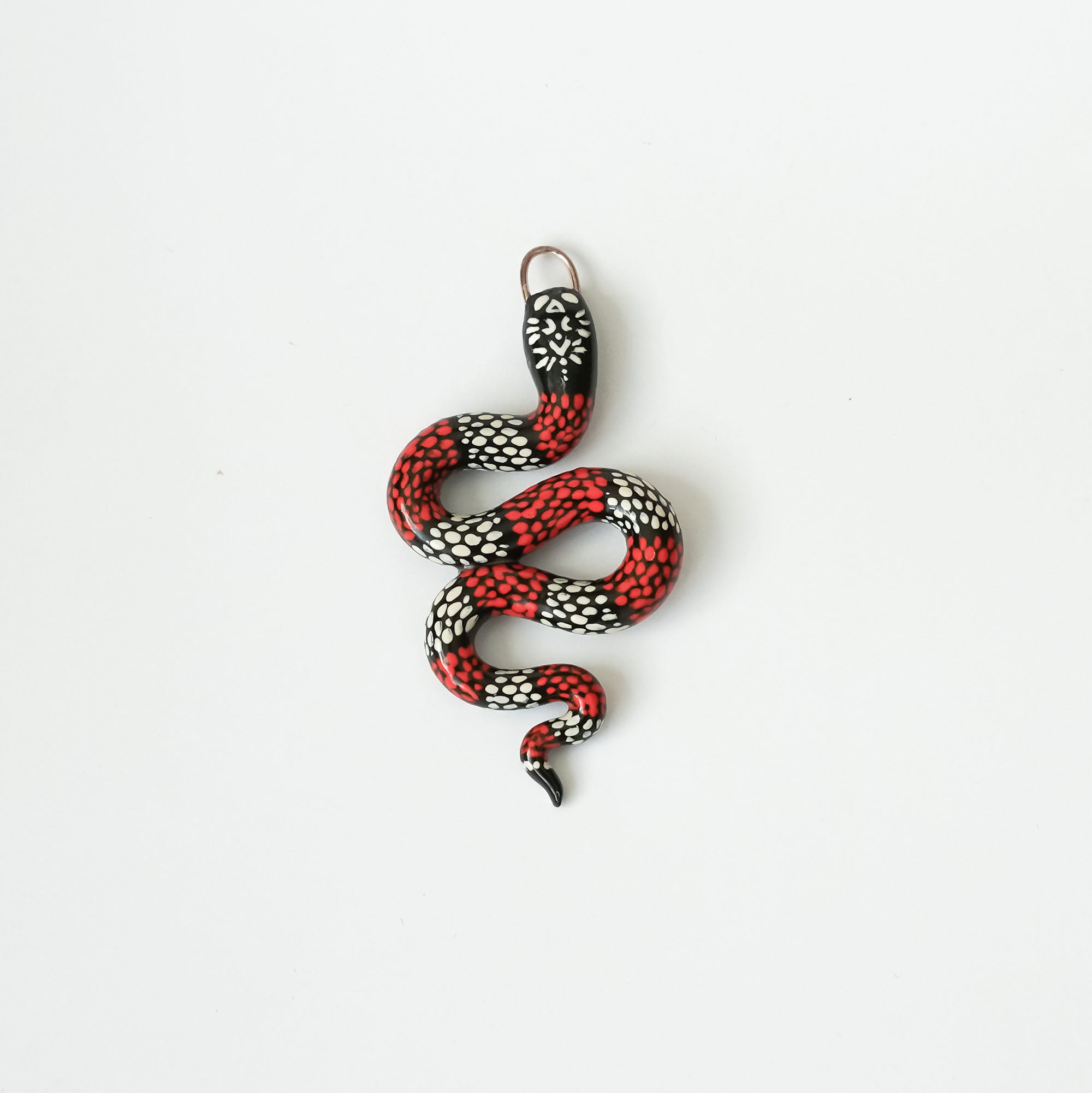 Coral snake necklace