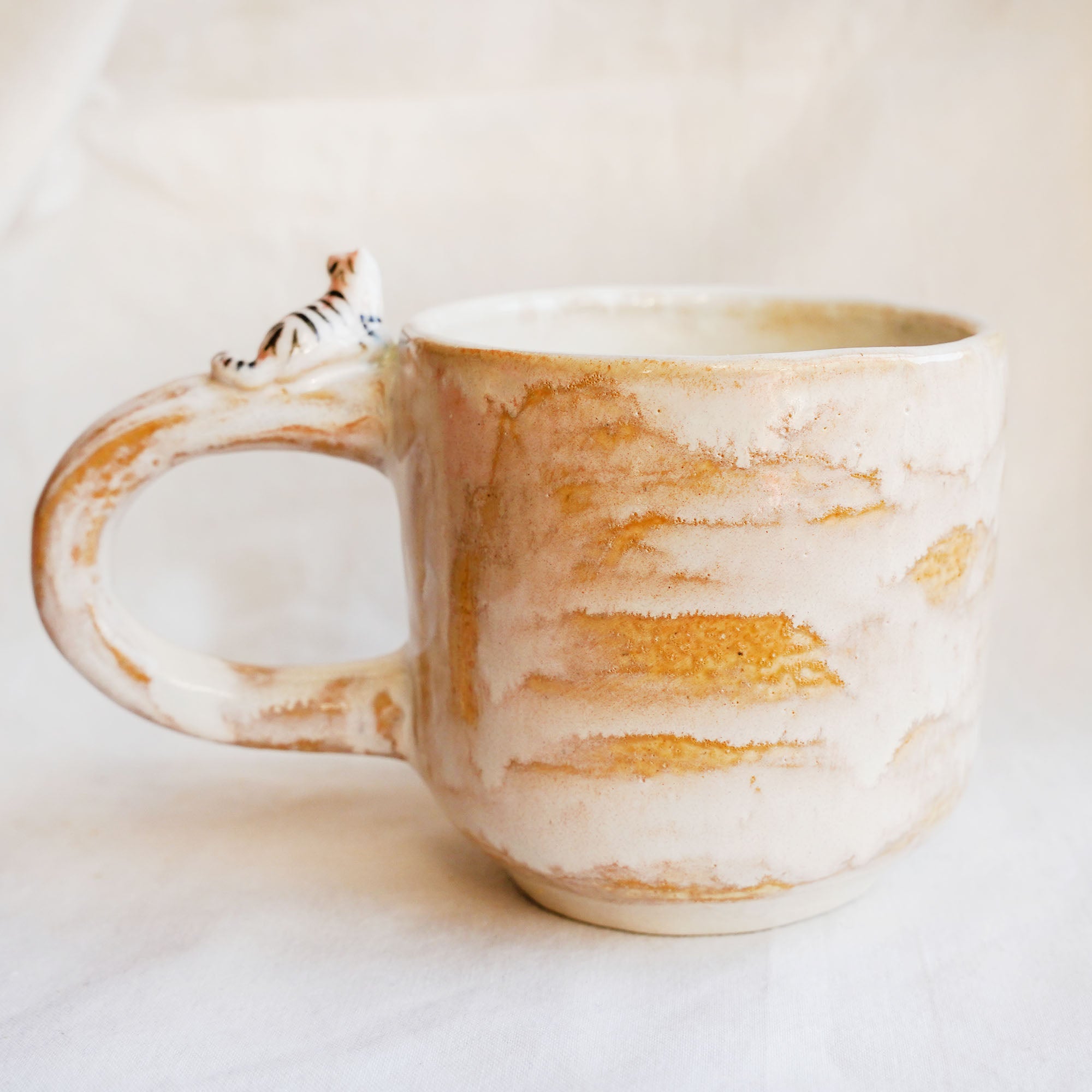 Ceramic mug with a tiger - 300ml