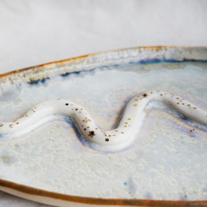 Jewelry tray with a snake